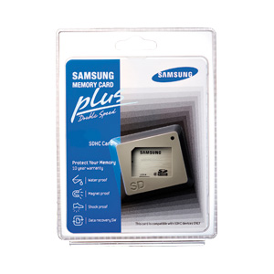 Samsung 16GB SD PLUS Memory Card - Class 6