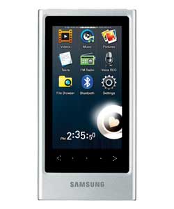 samsung 32GB MP3 and Portable Video Player Silver