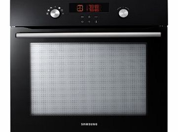 Samsung BT621VDB Single Electric Oven with Dual Cook Technology Black