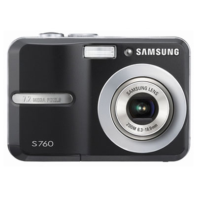 Samsung Digimax S760 Black Compact Camera