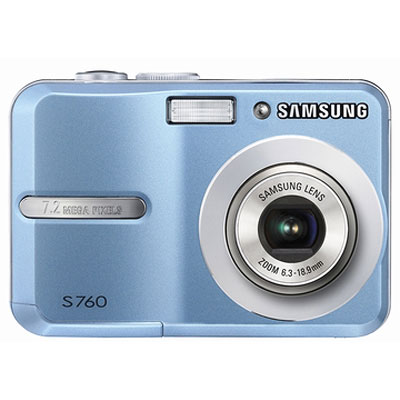 Samsung Digimax S760 Blue Compact Camera