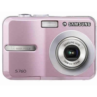 Samsung Digimax S760 Pink Compact Camera