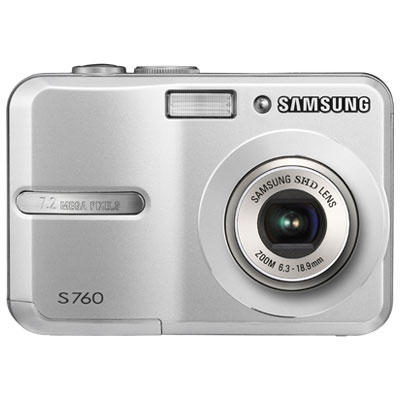 Samsung Digimax S760 Silver Compact Camera