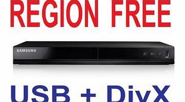 Multi Region Samsung DVD-E360 DVD Player with USB Host 2.0 + Free scart cable