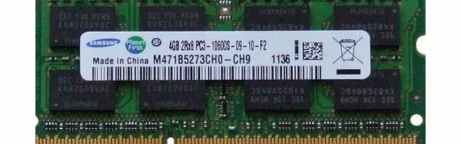 ram memory 4GB DDR3 PC3 10600, 1333MHz, 204 PIN, SODIMM for laptops