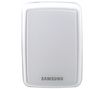SAMSUNG S2 250 GB Portable External Hard Drive - white