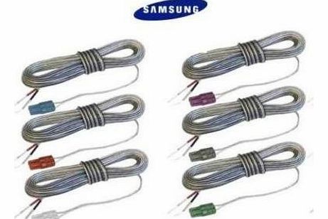 Samsung Set of 6 Genuine Samsung Home Cinema Speaker Wire Cable