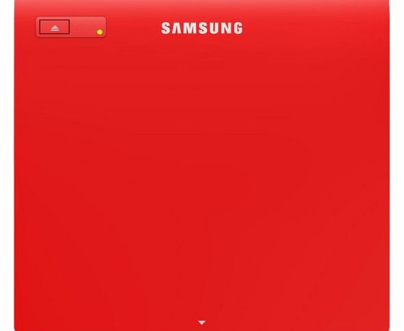 Samsung Slim DVD Writer - Red