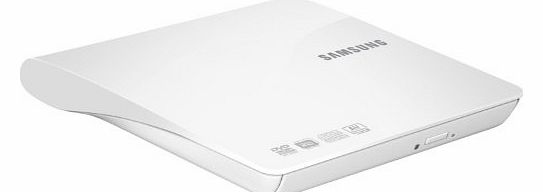 Samsung Slim Retail External DVD Writer - White