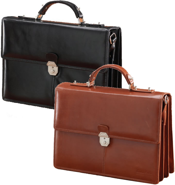 Samuel Windsor Premium Leather Briefcase