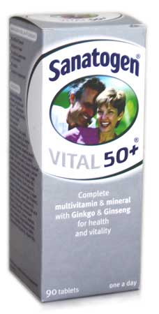 Vital 50+ 90 Tablets