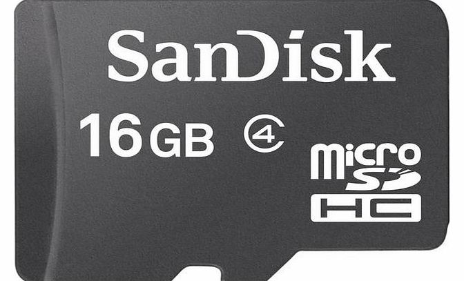 Sandisk 16 GB microSDHC Memory Card