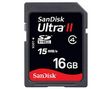 SANDISK 16 GB Ultra II SDHC Memory Card