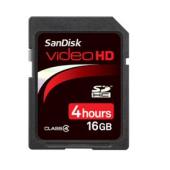 sandisk 16GB SD Video HC Ultra II
