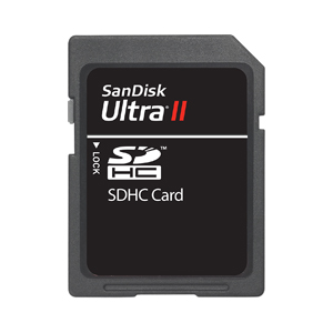 SanDisk 16GB SDHC ULTRA II Card - Class 2