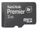 SanDisk 1GB Premier MicroSD Card (TransFlash)