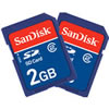 Sandisk 2GB Secure Digital (SD) Card - TWIN PACK