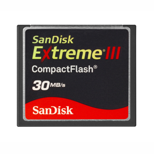 SanDisk 32GB Extreme III Compact Flash Card 30MB/s
