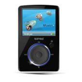 SanDisk 4GB Sansa Fuze MP3 Player Black
