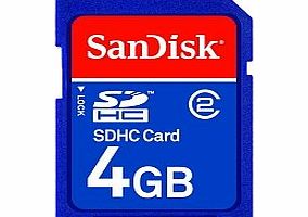 SANDISK 4GB SDHC Memory Card