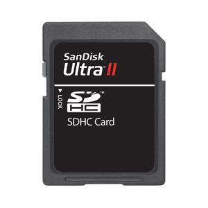 SanDisk 4GB ULTRA II SD Card - Class 2 (Graded)