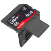 sandisk 4GB Ultra II SD Plus Card
