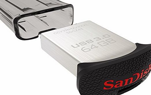 SanDisk 64 GB Ultra Fit USB 3.0 Flash Drive (SDCZ43-064G-G46)