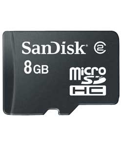 sandisk 8GB Micro SDHC Card