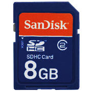 SanDisk 8GB SD Card
