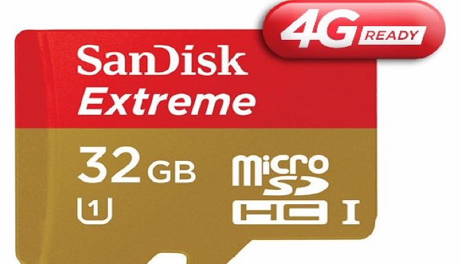Sandisk Extreme - Flash memory card ( microSDHC