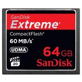 Sandisk Extreme Compact Flash 64GB Memory Card