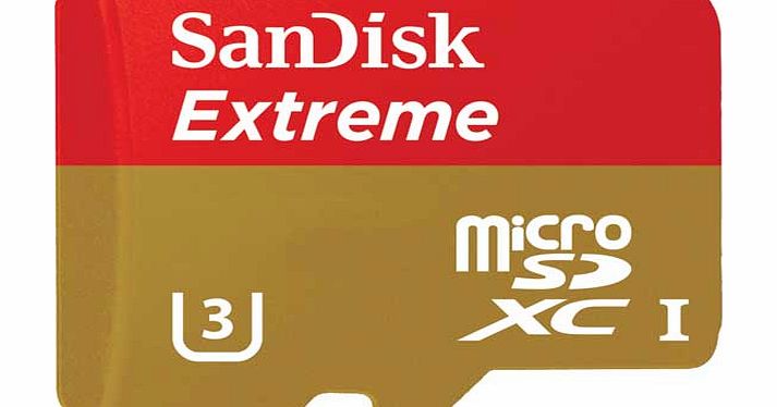 Extreme microSDHC 64GB Memory Card with