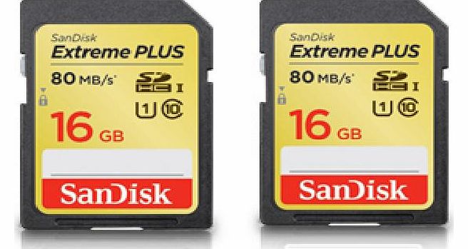 Sandisk Extreme PLUS - Flash memory card - 16 GB