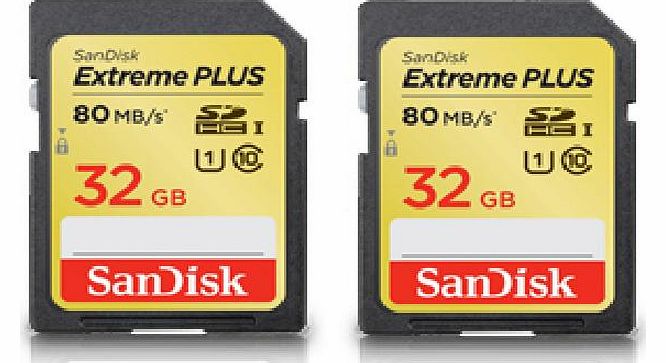 Extreme PLUS - Flash memory card - 32 GB