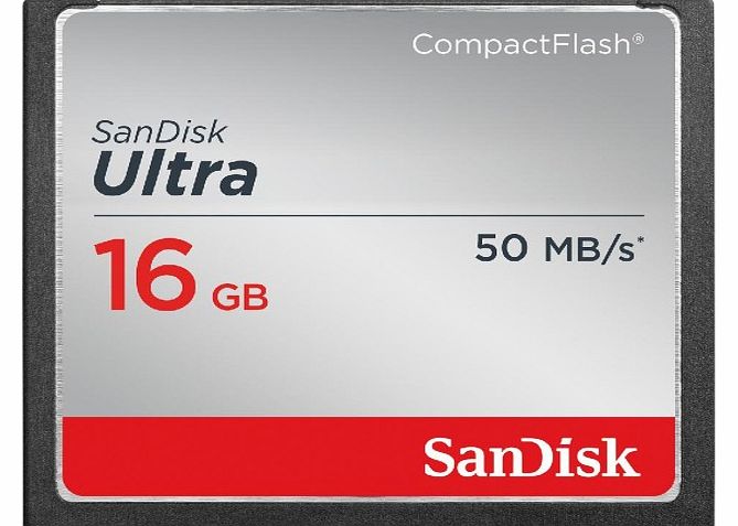 Sandisk Flash memory card - 16 GB - 333x - CompactFlash