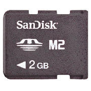 SanDisk M2 2GB Memory card