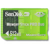 Sandisk Memory Stick Pro Duo Gaming 512Mb