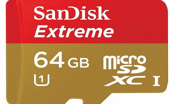 Sandisk microSDHC UHS-I - Flash memory card - 64 GB -