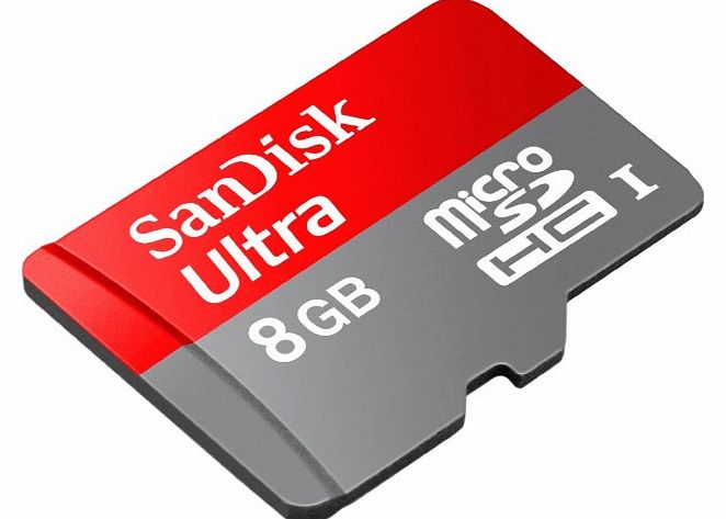 microSDHC UHS-I Android 8 GB memory card + SD