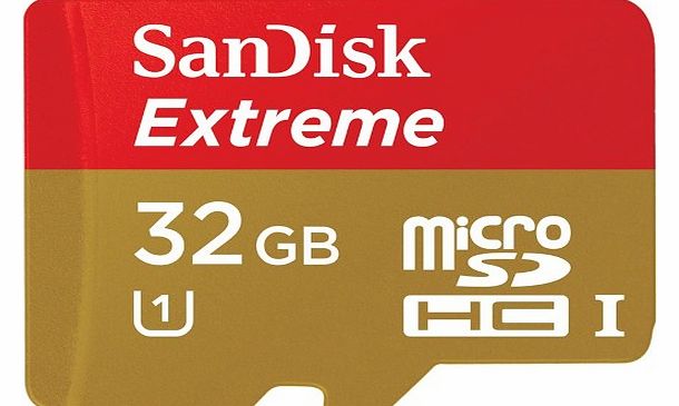 Sandisk microSDHC UHS-I memory card - 32 GB - Class 10