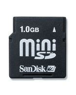 Sandisk Mini SD 1GB Memory Card