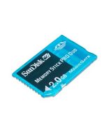 Sandisk MS Pro Duo 2GB Gaming Memory Card