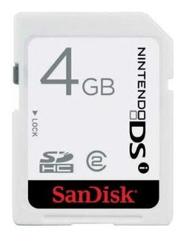 Sandisk Nintendo DSi 4GB SDHC Gaming Card