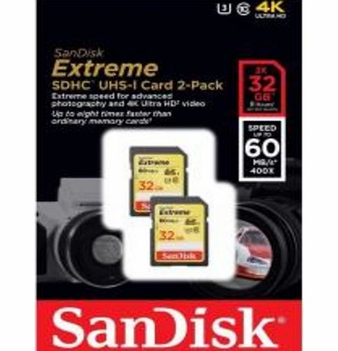 Sandisk SDSDXN2-032G-G46 - SDHC Memory Card - 32GB -