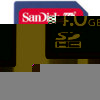 SanDisk Secure Digital Card SDHC - 4GB - With Reader