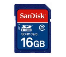SanDisk Secure Digital Card (SDHC) CLASS 2 - 16GB