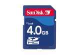 SanDisk Secure Digital Card (SDHC) CLASS 2 - 4GB