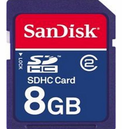 SanDisk Secure Digital Card (SDHC) CLASS 2 - 8GB
