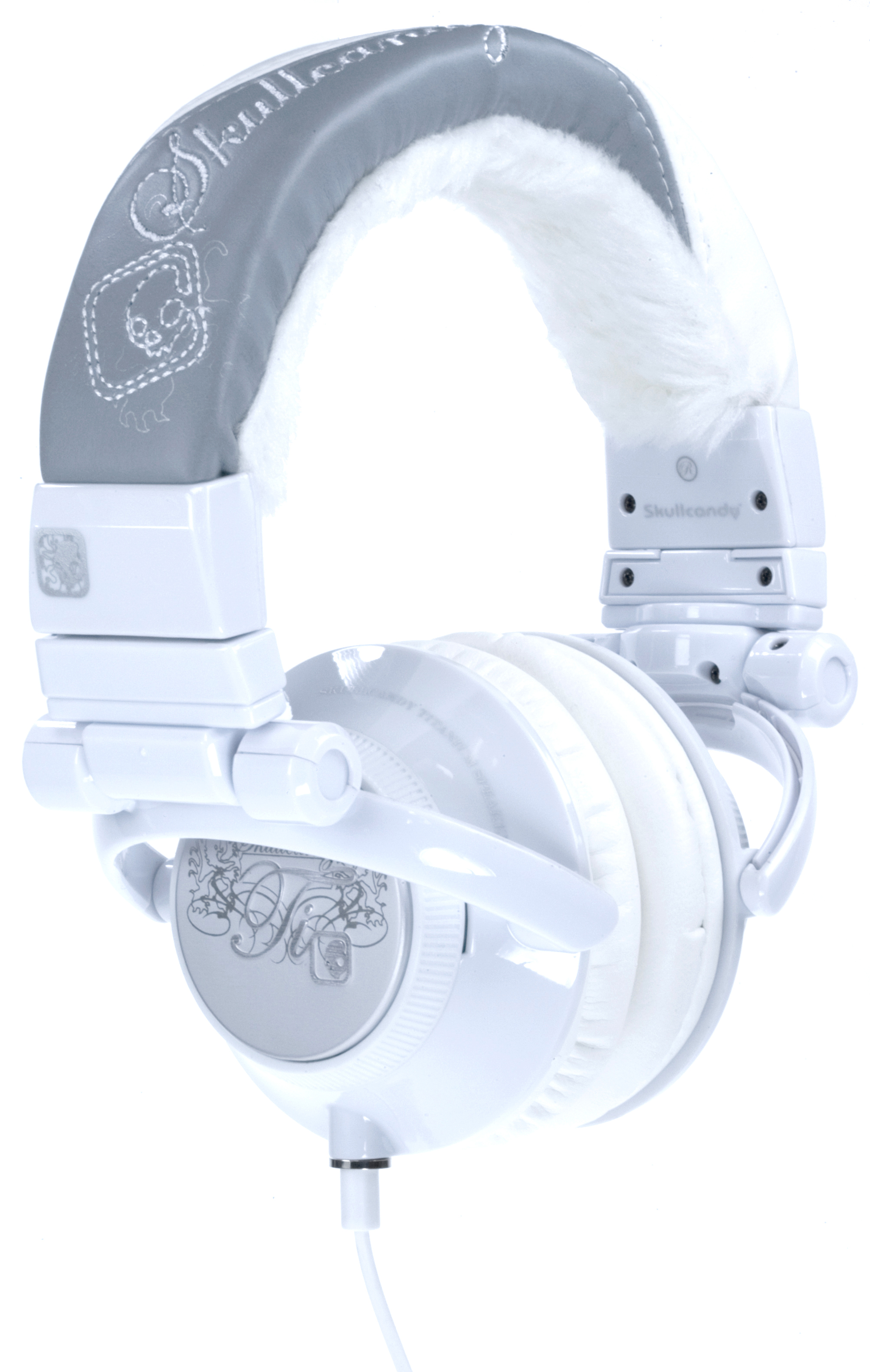 Skullcandy Ti Headphones - White Fur