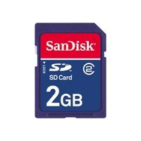 Standard - Flash memory card - 2 GB - SD